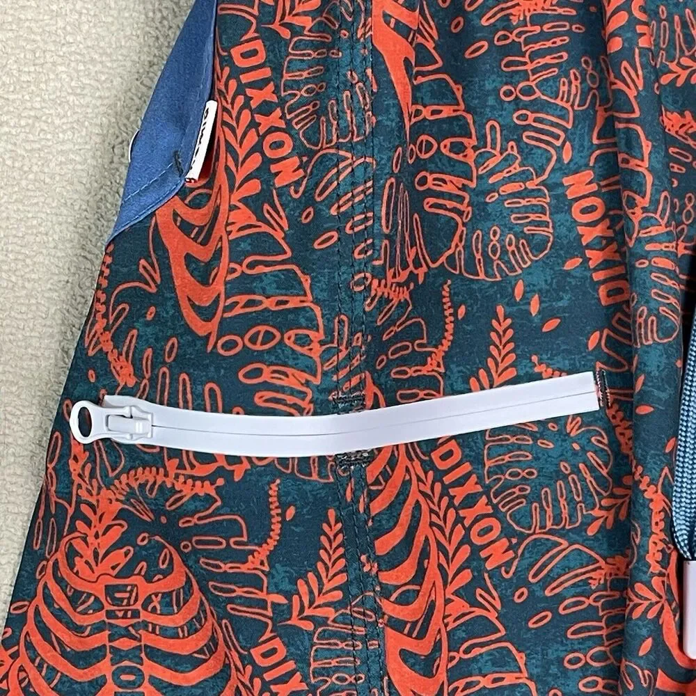 Dixxon Short Mens 30 Multicolor Graphic Print‎ Drawstring Unlined Board Shorts